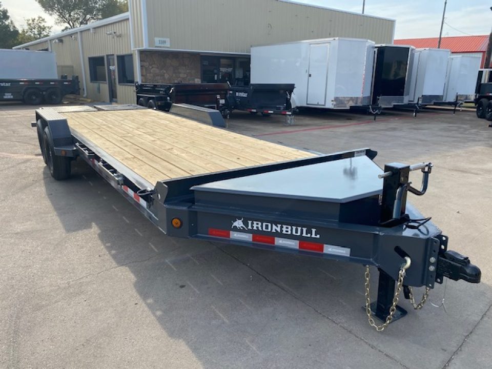New 2027 Iron Bull 83”x22’ EWB Equipment Trailer