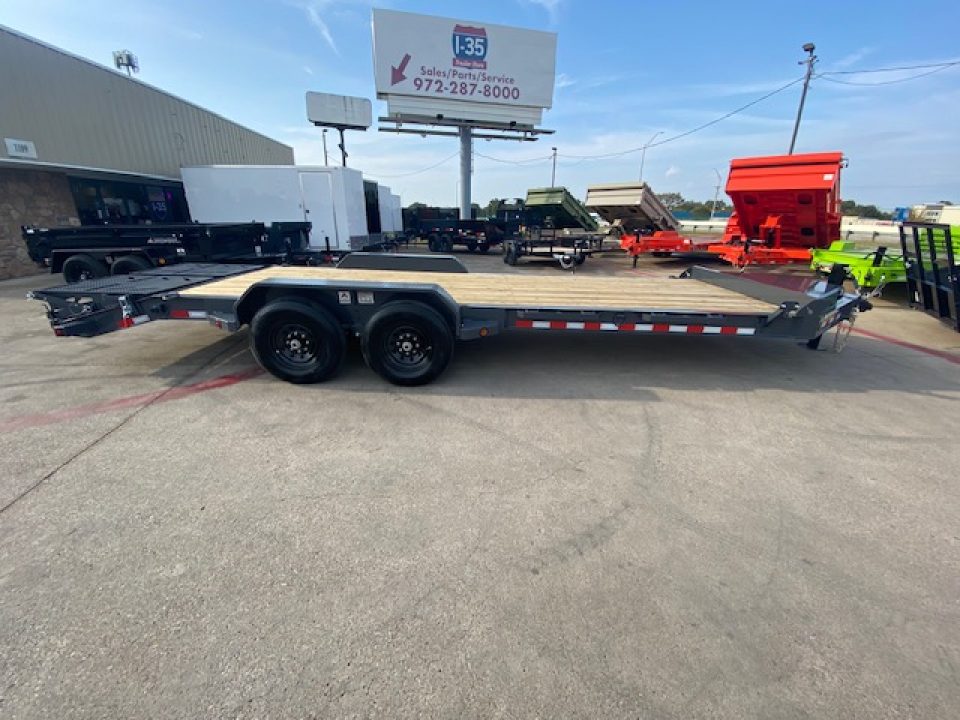 New 2027 Iron Bull 83”x22’ EWB Equipment Trailer