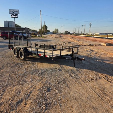 Used 2020 Wicked 16' Tandem Axle Utility Trailer (7K)