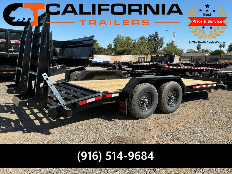 New 2026 Midsota 82x18 (15+3) Beam ST Equipment Trailer Equipment Trailer