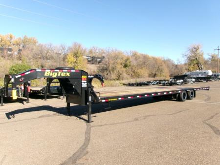 New 2027 Big Tex Trailers 25GN-40STA-S8BK Flatbed Trailer