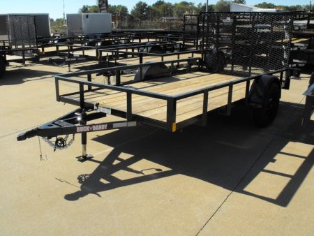 New 77 X 12 Utility Trailer Spring Asst 4'Gate