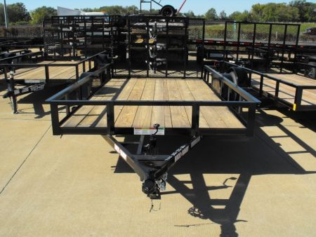 New 77 X 12 Utility Trailer Spring Asst 4'Gate