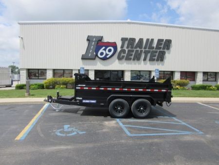 New 2027 Sure-Trac 7 x 12 ST-HTDU8212-120 Telescopic Dump Trailer 12K