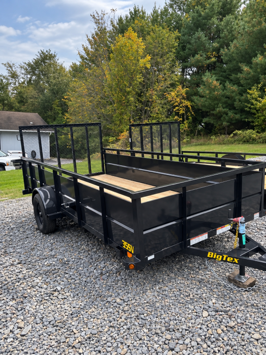 New 2026 BIG TEX TRAILERS 35SV-14 Landscape Trailer