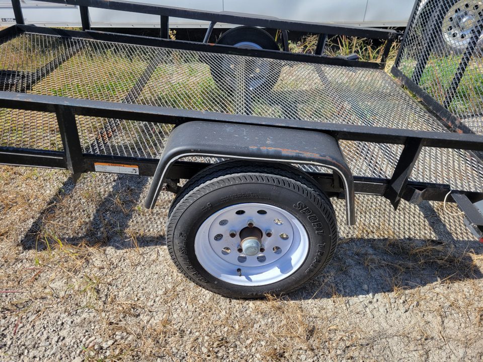 Used 2013 Carry-On 5x8 Angle Utility Trailer