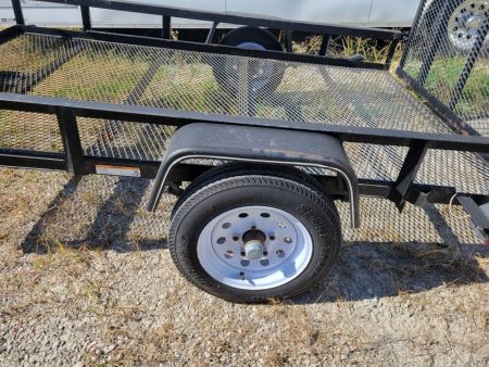 Used 2013 Carry-On 5x8 Angle Utility Trailer