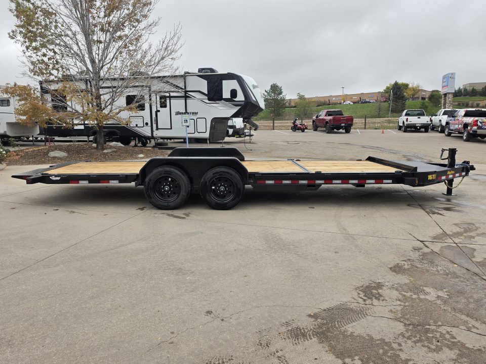 New 2027 Big Tex 16TI-22A-BK Flatbed Trailer