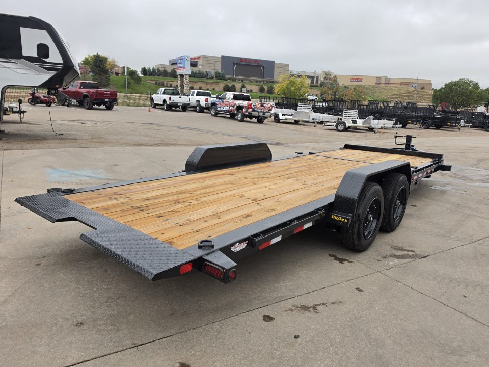 New 2027 Big Tex 16TI-22A-BK Flatbed Trailer