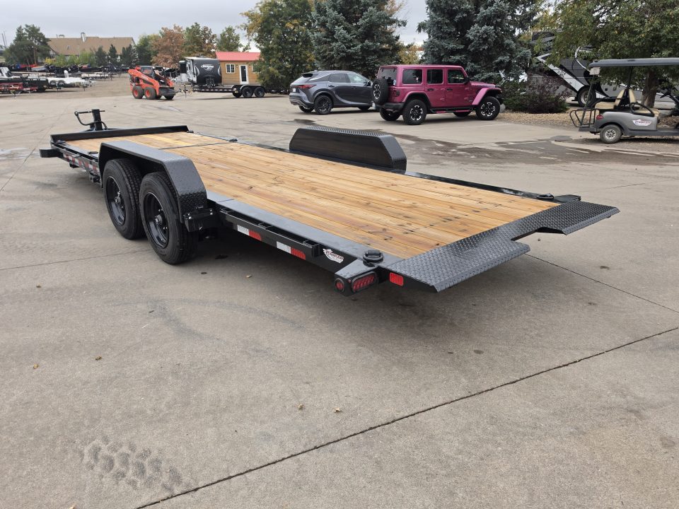 New 2027 Big Tex 16TI-22A-BK Flatbed Trailer