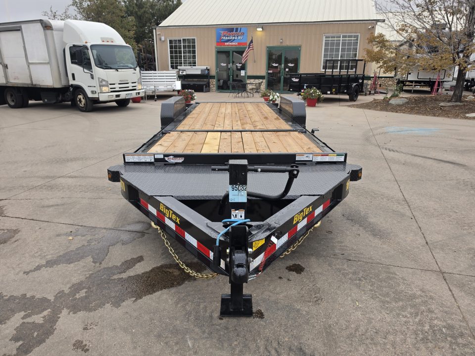 New 2027 Big Tex 16TI-22A-BK Flatbed Trailer