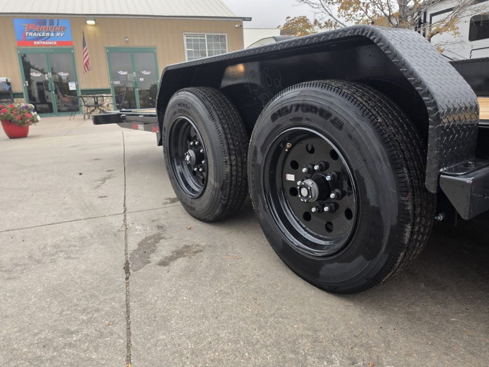 New 2027 Big Tex 16TI-22A-BK Flatbed Trailer