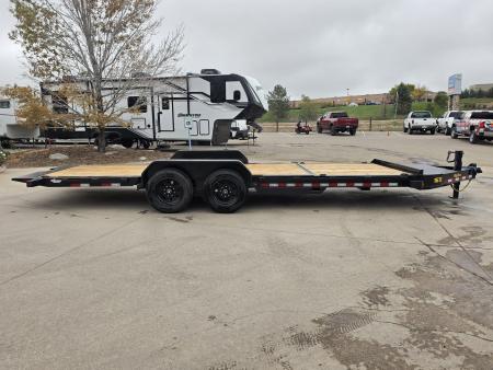 New 2027 Big Tex 16TI-22A-BK Flatbed Trailer