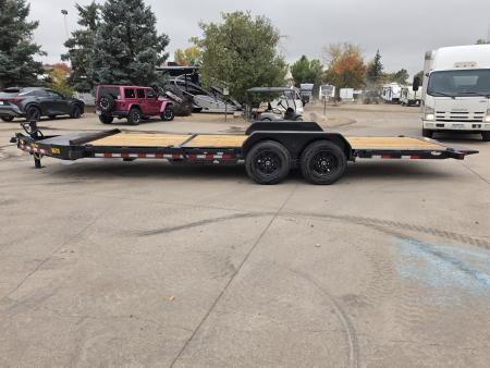 New 2027 Big Tex 16TI-22A-BK Flatbed Trailer