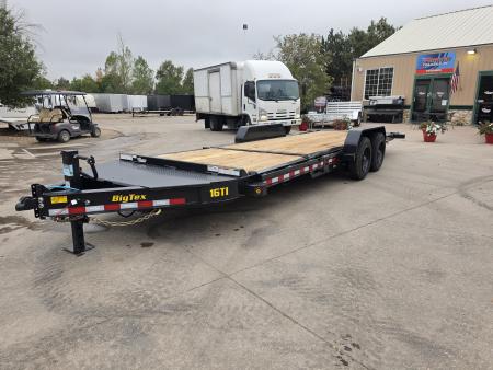 New 2027 Big Tex 16TI-22A-BK Flatbed Trailer