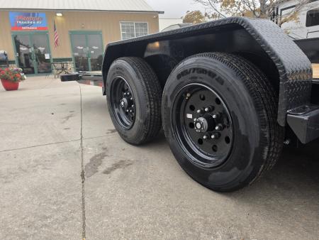 New 2027 Big Tex 16TI-22A-BK Flatbed Trailer