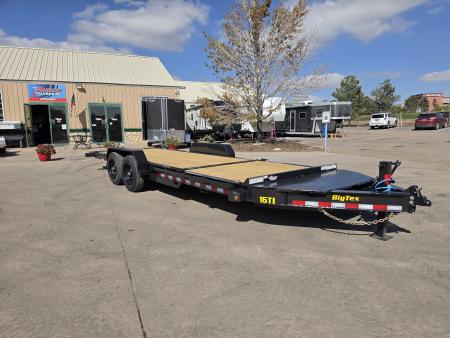 New 2027 Big Tex 16TI-22A-BK Flatbed Trailer