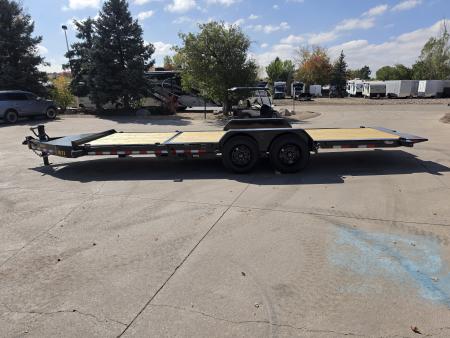 New 2027 Big Tex 16TI-22A-BK Flatbed Trailer