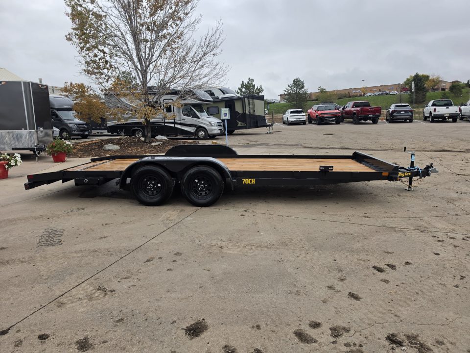 New 2027 Big Tex 70CH-20BKDT2B Flatbed Trailer