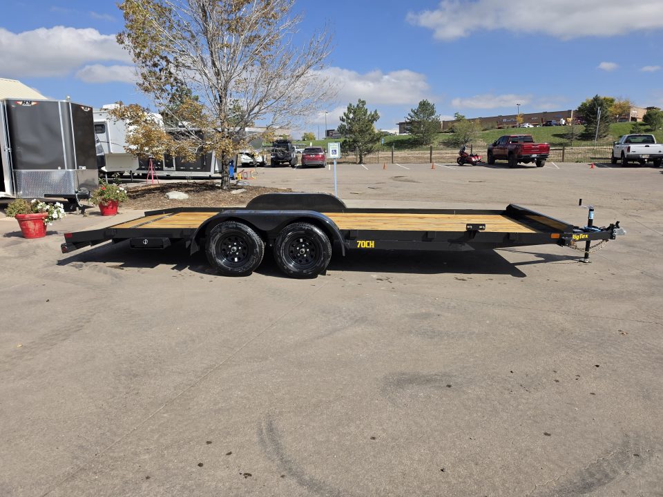 New 2027 Big Tex 70CH-20BKDT2B Flatbed Trailer