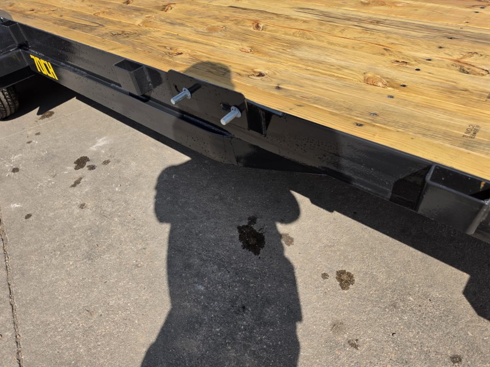 New 2027 Big Tex 70CH-20BKDT2B Flatbed Trailer
