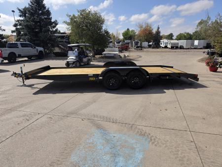 New 2027 Big Tex 70CH-20BKDT2B Flatbed Trailer