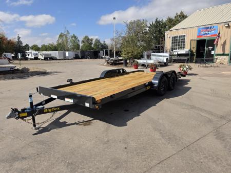 New 2027 Big Tex 70CH-20BKDT2B Flatbed Trailer