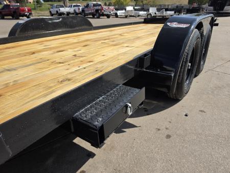 New 2027 Big Tex 70CH-20BKDT2B Flatbed Trailer