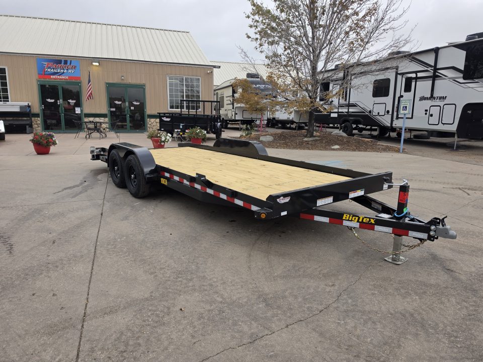 New 2027 Big Tex 10CH-20BKDT Flatbed Trailer