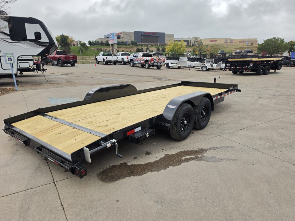 New 2027 Big Tex 10CH-20BKDT Flatbed Trailer