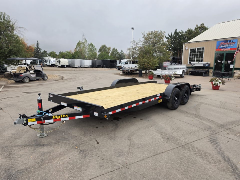 New 2027 Big Tex 10CH-20BKDT Flatbed Trailer