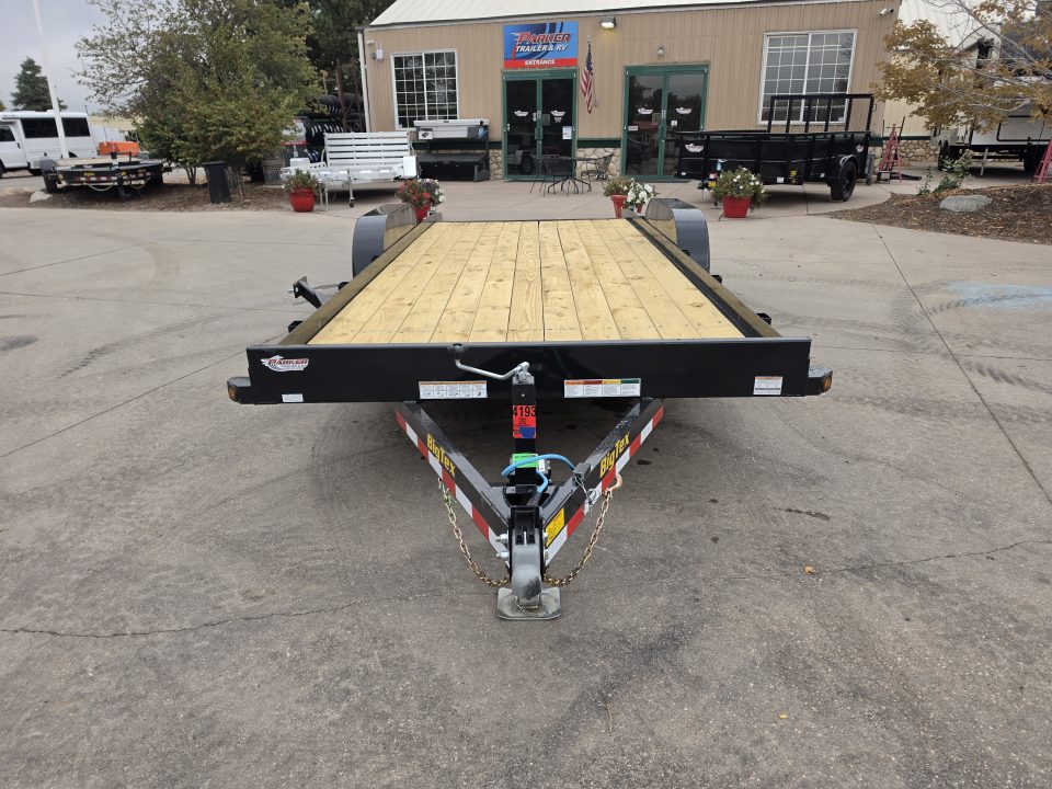 New 2027 Big Tex 10CH-20BKDT Flatbed Trailer