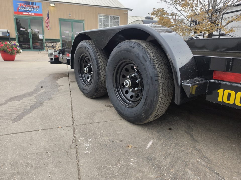 New 2027 Big Tex 10CH-20BKDT Flatbed Trailer
