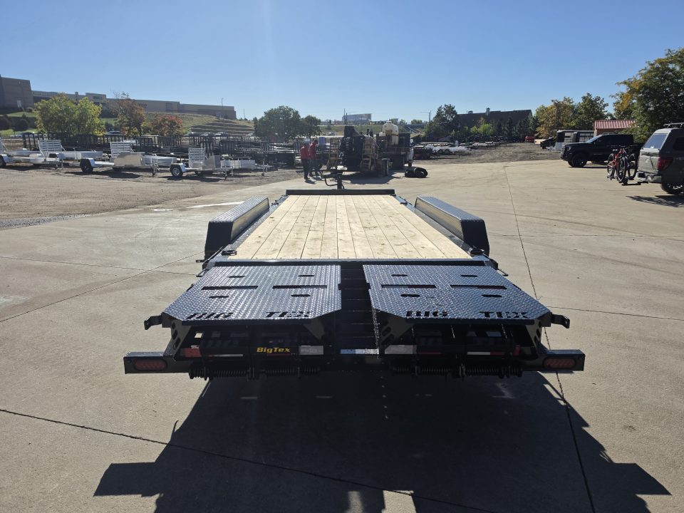 New 2027 Big Tex 21EH-22D3A-MRBK Flatbed Trailer 21K GVWR