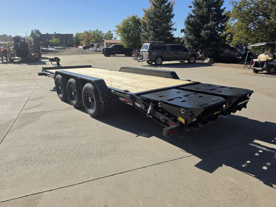 New 2027 Big Tex 21EH-22D3A-MRBK Flatbed Trailer 21K GVWR