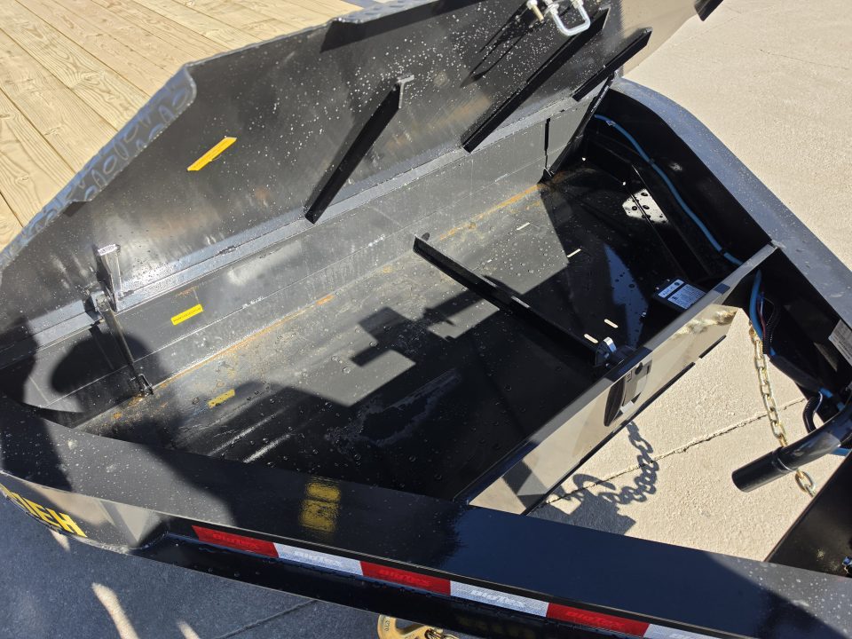 New 2027 Big Tex 21EH-22D3A-MRBK Flatbed Trailer 21K GVWR