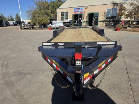 New 2027 Big Tex 21EH-22D3A-MRBK Flatbed Trailer 21K GVWR