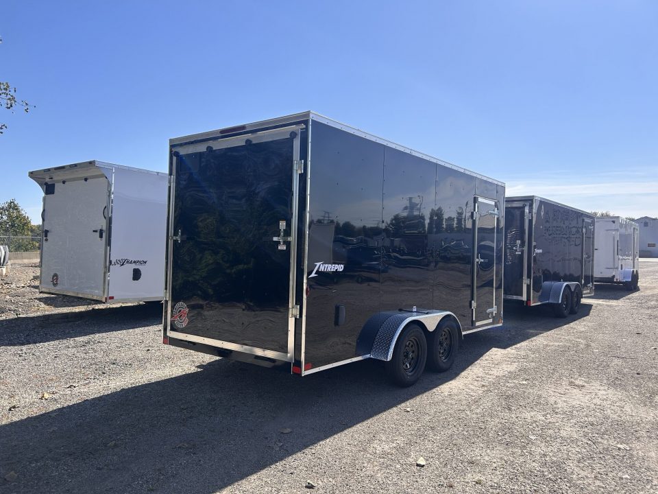 New 2027 Homesteader Trailer INTREPID 7 X 16 FT CARGO REAR RAMP DOOR 7 FT INT HEIGHT