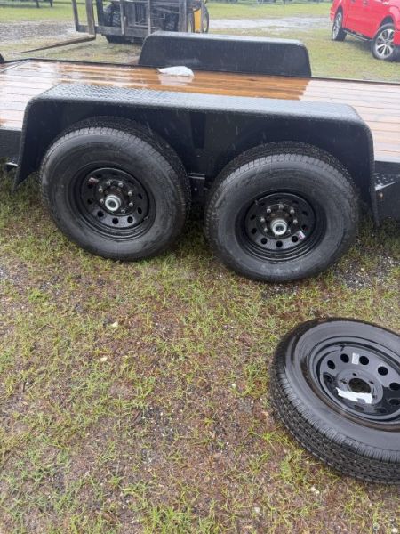 New 2027 Down 2 Earth DTE8220ER7B Equipment Trailer; 82X20’; 2’ Dovetail w/5’Channel Ramps