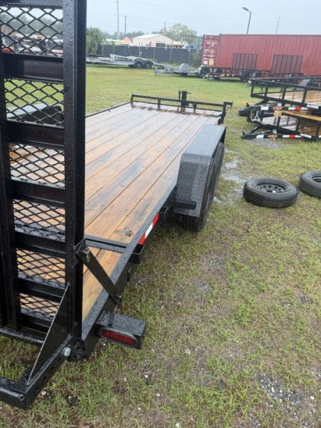 New 2027 Down 2 Earth DTE8220ER7B Equipment Trailer; 82X20’; 2’ Dovetail w/5’Channel Ramps