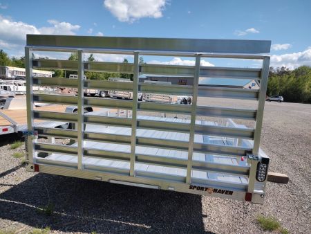 New 2027 Sport Haven 7x12D Aluminum Express Utility Trailer