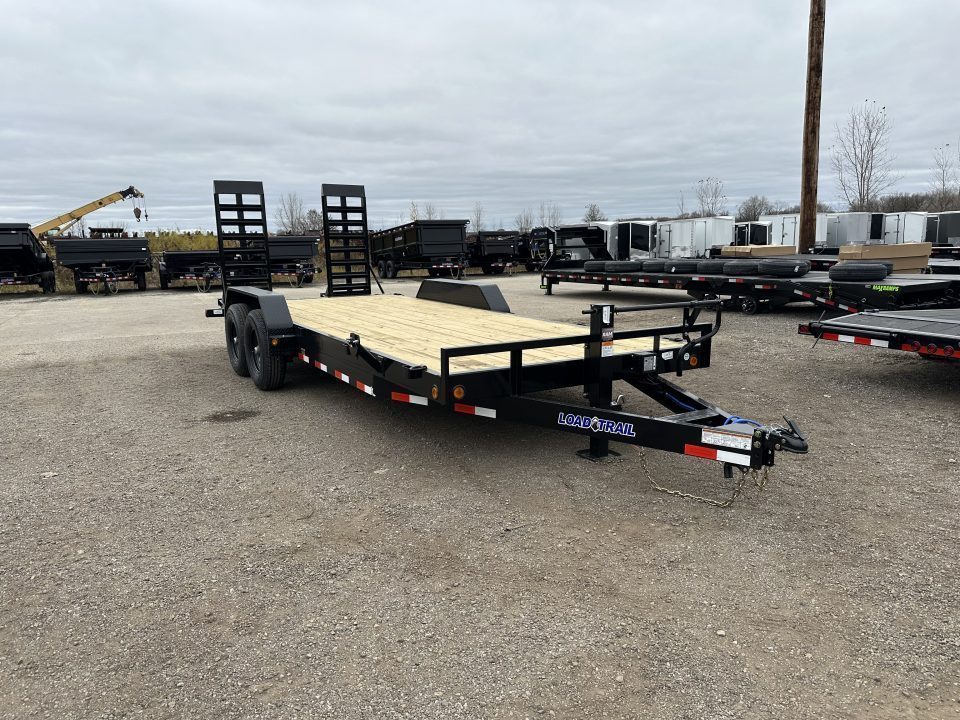 New 2027 Load Trail 83x20 Skidsteer 14k w/HD Ramps Equipment Trailer