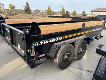 New 2027 Southland Trailers SL714-16KHD Dump Trailer Hydraulic Jack and 14 ply tires