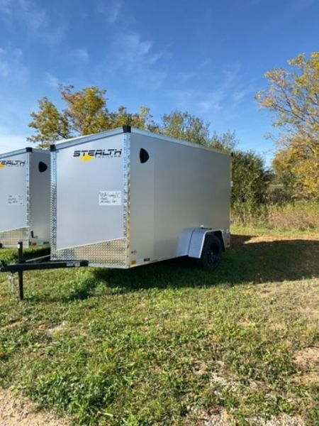 New 2027 Stealth Trailers 6X10 6' INSIDE HEIGHT Cargo / Enclosed Trailer