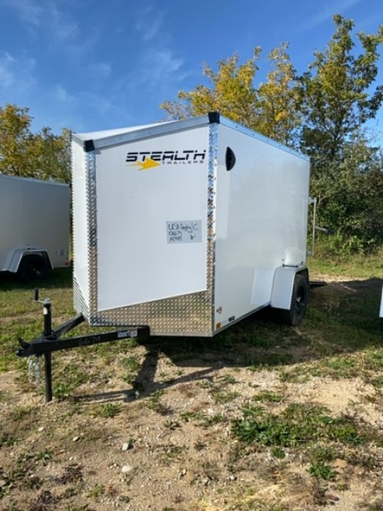 New 2027 Stealth Trailers 6X10 6' INSIDE HEIGHT Cargo / Enclosed Trailer
