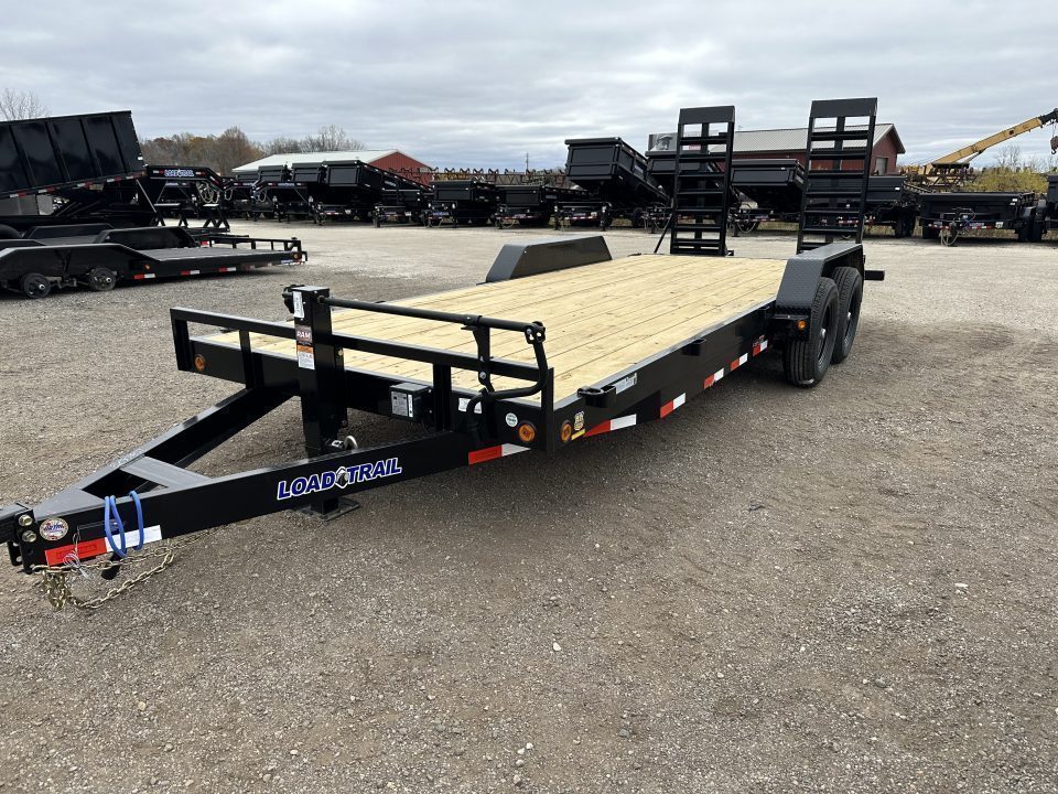 New 2027 Load Trail 83x20 Skidsteer 14k w/HD Ramps Equipment Trailer