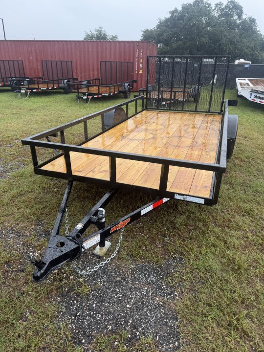 New 2027 Down 2 Earth DTE7614G29 Utility Trailer; 76X14; 48” Rear Gate;