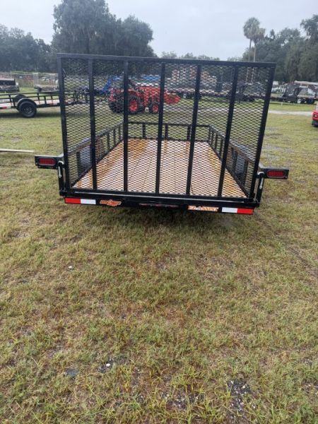 New 2027 Down 2 Earth DTE7614G29 Utility Trailer; 76X14; 48” Rear Gate;