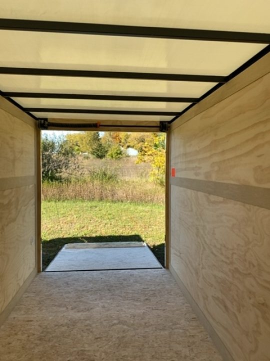 New 2027 Stealth Trailers 6X12 WHITE 6'6" Cargo / Enclosed Trailer