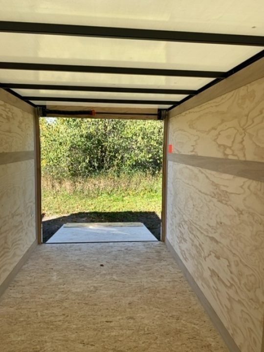New 2027 Stealth Trailers 6X12 WHITE 6' Cargo / Enclosed Trailer